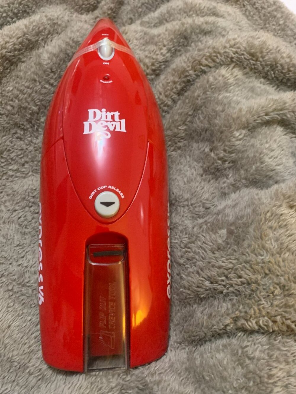 The Dirt Devil Express makes quick clean-ups even quicker (6-volt)